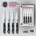 thumbnail image 4 of :Pro® WOLFGANG STARKE™ Cuisine : Ensemble de 4 Couteaux à Steak 12,5 cm 5 Po, 4 of 5