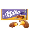 thumbnail image 3 of Milka Alpine Milk Chocolate with Caramel Filling, 100 g, 3 of 5