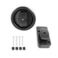 thumbnail image 4 of DYNWAVECA RV Modification RV Salle de Bain Serrure de Porte RE[Air Pièces Installation Simple Accessoire Remorque Serrure de Porte pour Salle de Bain Cuisine Noir Sans Clés, 4 of 10