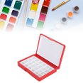 thumbnail image 1 of Paint Saver Palettes Box Watercolor Box Paint Storage, Portable Plastic Palettes For Artists, Acrylics, Lipsticks, with Partitioned Design For Easy Access and Organization, 1 of 7