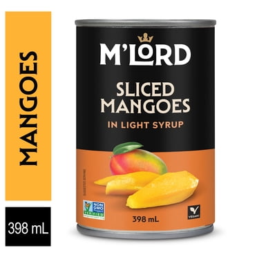 M'Lord Sliced Mangoes in Light Syrup, 398ml