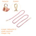 thumbnail image 2 of Unique Bargains Purse Chain Strap, 55' Purse Strap Shoulder Bag Replacement Strap, Pink&Gold, 2 of 6