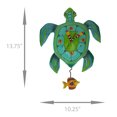 thumbnail image 4 of Allen Designs Horloge Murale à Pendule Tortue de Mer Sup Dude?, 4 of 4