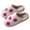 style-03 Pink, variant on Kogui House Shoes for Women Soft Sole Silent Suede Slippers Non-slip Wooden Floor Indoor Cotton Slippers Good Shoes for Women Size 9 (G,9)