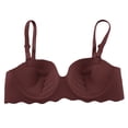 thumbnail image 3 of Timegard Seamless Bras for Women Adjustable Strap Full Support Comfort Breathable Push up Daily Bras, 3 of 6