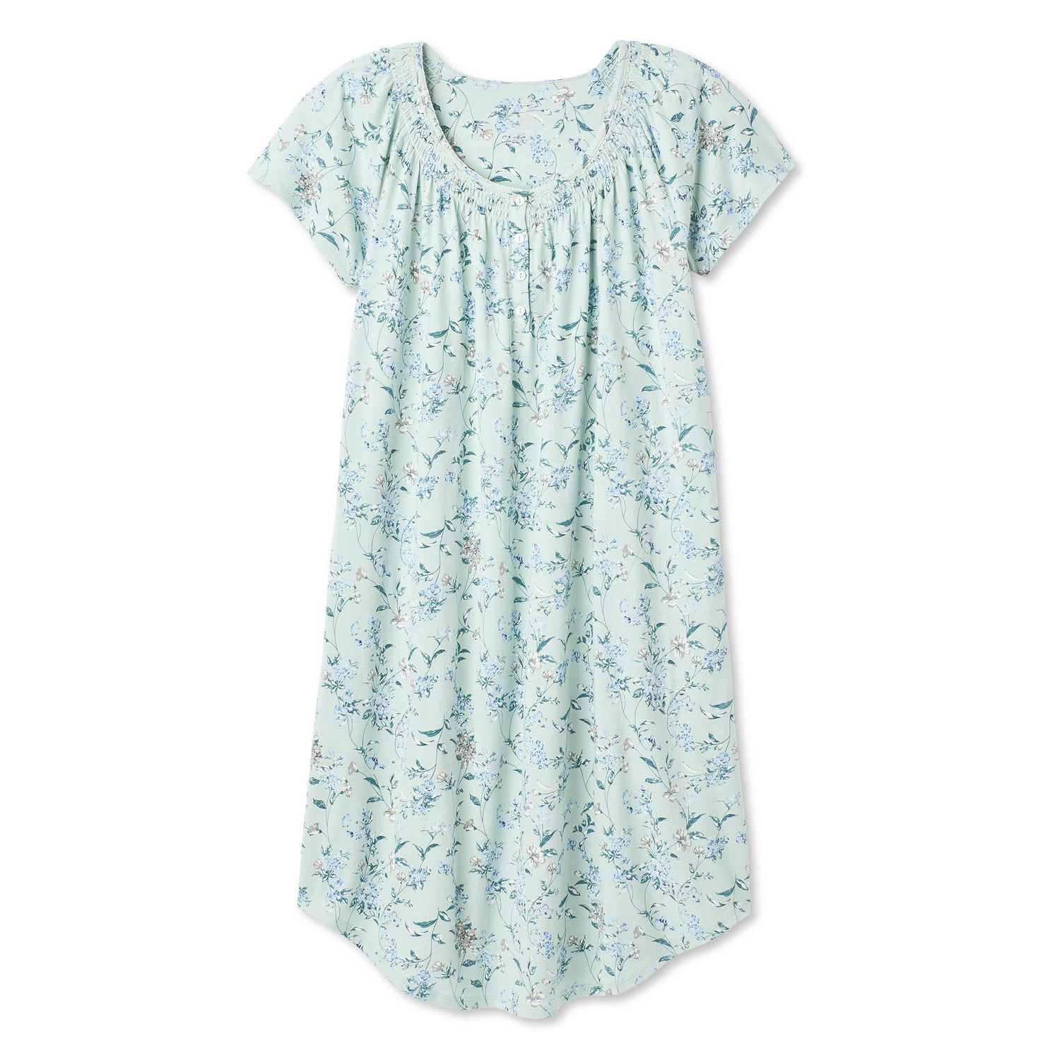 Chemise de nuit à manches évasées Iyla pour femmes