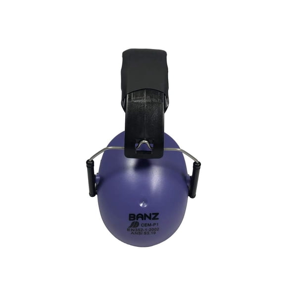 BANZ EM059 Baby & Kids Hearing Protection / DARK PURPLE - KIDS 2+