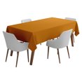 thumbnail image 1 of Vargottam Indoor/OutdoorTablecloth58 x 58" InchSquareTablecloth Waterproof PatioTableCloths, Spring/SummerTableCoversfor Backyard CircularTable/BBQs/Picnic -Mustard Yellow, 1 of 6