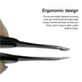 thumbnail image 3 of 2 Pcs Pinces à Épiler à Pointe Oblique à Prise Grand Antidérapante en Acier Inoxydable, Pince à Épiler à Pointe Oblique en Acier à Prise Grand Antidérapante, Pince à Cheveux à Pointe de Précision, 3 of 9