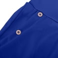thumbnail image 4 of Timegard Womens Capri Pants Elastic High Waist Button Comfy Solid Color Casual Crop Pants with Pockets, 4 of 7