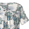 thumbnail image 2 of Woman Plus Size Short Sleeve Floral Blouses Henley T-Shirts V Neck Button Tunic Tops  M-4xl, 2 of 3