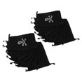 thumbnail image 1 of WEUVEB 20Pack  Themed Goodie Bags Pouch Bag Black Polyester Design, 1 of 8