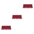 thumbnail image 2 of kurtrusly Made With Polyester Outdoor Swing Cushion Multifunctional Easy To Breathable And Comfortable wine red 3Set, 2 of 6