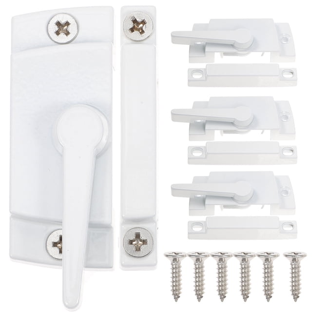 SHISUYAN 4 Pcs Ensemble de Verrous de Sécurité pour Fenêtre Pièces de Rechange