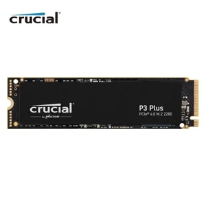 Crucial P3 Plus Internal SSD Drive, PCIe Gen4, M.2 2280, 500GB/1TB/2TB