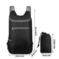 thumbnail image 2 of JMYHOAM Outdoor Lightweight Sports Bag Backpack Polyester Travel Bag Folding Shoulder Bag Small Backpack Storage Small Bag Outdoor Activities, 2 of 3