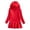 Rouge, variante sur Économies d'Été Liquidation 2025 Bovxnpu Robes d'Été pour Filles Tout-Petits, Robes Décontractées pour Enfants, Robe Sweat à Capuche Unie pour Filles avec Manches Longues Jupe Décontractée Ample et Confortable 2 Ans