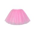 thumbnail image 1 of Girls Skirt Pink 3-layers Tutu Dancing Ballet 6 Years, 1 of 6