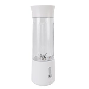 Mélangeur portable, électrique USB Mélangeur de smoothie rechargeable 500ml Un seul clic fonctionne pour voyager en plein air