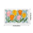 thumbnail image 3 of EGNMCR Area Rug, Rugs for Bedroom, Bath Rugs Soft Bedroom Carpet Thickened Carpet Room Small Carpet Bathroom Carpet Non Slip Carpet bedside rug, 3 of 6