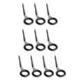 thumbnail image 3 of 10 Pieces Stainless Steel Fishing Rod Guides Fishing Line Guides Eye Sets, 3 of 5