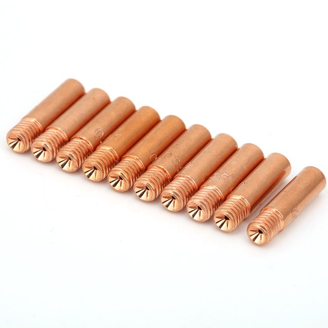Contact Tipfor,10pcs MIG Welding Gun Contact Tipfor Tweco Mini MIG Welding Gun Contact Tip Convenient Use
