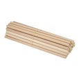 thumbnail image 1 of Unique Bargains 1/2 x 12 Inch Dowel Rods Wood Sticks Unfinished Wooden Dowel Rods Round Dowels Sticks 25 Pcs, 1 of 6