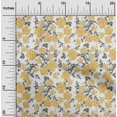 thumbnail image 1 of oneOone Polyester Lycra Fabric Leaves & Floral Ikat Print Fabric BTY 56 Inch Wide, 1 of 4