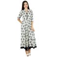 thumbnail image 2 of Bimba Women A-Line Anarkali Kurti Long With Pockets Designer Blouse, 2 of 8