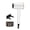 White, variant on Travel Hair Dryer Hair Dryer High-Power Hair Dryer Home Hair Dryer Hot Wind Comb Hair Salon Blowing Comb Ionic Hair Dryer