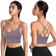 thumbnail image 2 of Clearance Sale 2025 Bra Woman Bras With String Quick Dry Shockproof Running Fitness Large Size Underwear, 2 of 8
