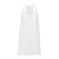 thumbnail image 3 of Fashion Women Spaghetti Strap Back Howllow Out Summer Chiffon Beach Short Dress, 3 of 8