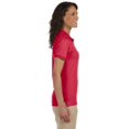 thumbnail image 3 of Jerzees SpotShield T-Shirt de Sport à Manches Courtes pour Femmes, 2TG, Rouge Vif, 3 of 3