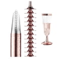 thumbnail image 2 of 12PCS Champagne Flute Creative Disposable Plastic Wedding Cup Champagne Glass, 2 of 6