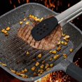 thumbnail image 2 of Pinces en Silicone pour Cuisson Barbecue en Acier Inoxydable Robuste Pinces de Cuisine avec Embouts en Silicone Pinces à Salade Pinces en Caoutchouc Buffet, 2 of 7