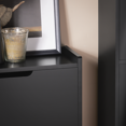 thumbnail image 3 of SoBuy FSR151-SCH 2 Flip-Drawers Shoe Cabinet Shoe Rack Shoe Storage Cupboard Organizer Unit, 3 of 9