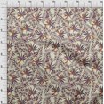 thumbnail image 4 of oneOone Cotton Flex Beige Fabric Tropical Leaf With Abstract Texture Craft Projects Decor Fabric Printed By The Yard 40 Inch Wide, 4 of 4