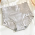thumbnail image 2 of Timegard Cotton Panties for Women High Waist Seamless Full Coverage Ladies Briefs Comfort Underwear, 2 of 5