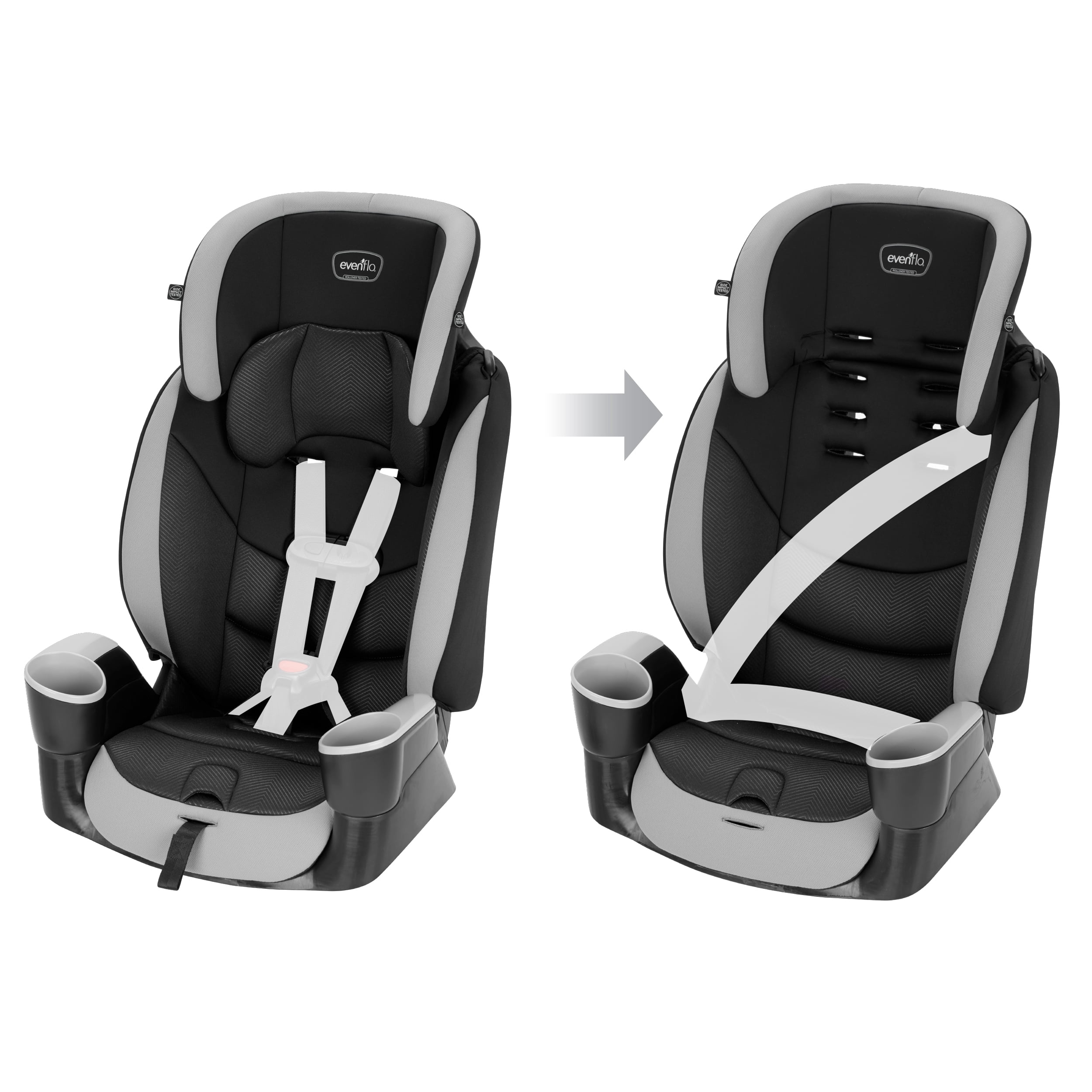 Evenflo Maestro Sport Harness Booster Car Seat (2-10 Years, 22-110 lbs)