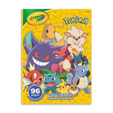Crayola 96 Page Colouring Book, Pokémon