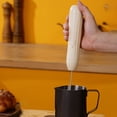 thumbnail image 4 of Dvkptbk Milk Frother for Coffee , Coffee Frother Handheld Foam Maker , Whisk Drink Mini Foamer for Cappuccino, Frappe, Matcha, Hot Chocolate Cream Frother Home Appliances, 4 of 7