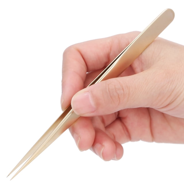 Eyelashes Tweezers, Ergonomic High- Tweezers Steel With High Performance For Nail Art For Woman
