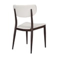thumbnail image 2 of Take Me Home Classic Silloutte Dining Chair, Gray PU Upholstery and Walnut frame., 2 of 4