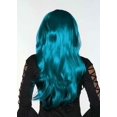 thumbnail image 2 of Underwraps Longue Perruque de Costume Ajustable pour Femme Adulte Aqua, 2 of 3