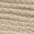 thumbnail image 2 of C&C California, Jacquard Sherpa Blanket, Cozy, Soft, Easy Care, Plush, Oat, 2 of 5