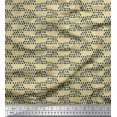 thumbnail image 1 of Soimoi Cotton Poplin Fabric Cross Sign & Triangle Geometric Fabric Prints by Yard 42 Inch Wide, 1 of 4