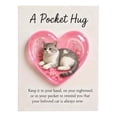 thumbnail image 1 of D Memorial Keepsake Pocket With Hugging Design Style D For Cherished Memories Pet Remembrance And Special Token Holder Acrylic Material, 1 of 5
