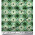 thumbnail image 1 of Soimoi Velvet Fabric Check Tie-Dye Print Sewing Fabric Yard 58 Inch Wide, 1 of 3