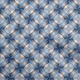 thumbnail image 1 of oneOone Polyester Spandex Blue Fabric Moire Sewing Craft Projects Fabric Prints by Yard 56 Inch Wide, 1 of 4