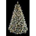 thumbnail image 3 of 5ft Super Full Frosted Pine Christmas Tree Unlit, 3 of 5